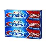 Crest クレスト レギュラー キッズ 歯磨き粉 3パック [並行輸入品]