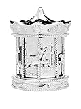 Godinger 12194 Carousel Money Bank、