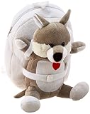 Tag Along Teddy Plush Dog Backpack, Small [並行輸入品]