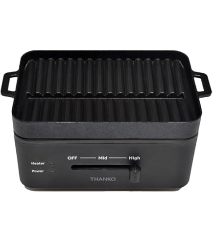Amazon.co.jp: 天然炭、焼き肉プレート簡易焼肉プレ-ト1~2人用,天然炭