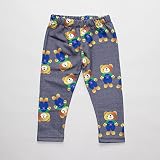 codycoby(コーディコービィー) キッズベア総柄レギンス グレー 80cm