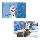 2pc Disney Frozen Pillowcase Set Build A Snowman Olaf Bedding Pillow Covers [並行輸入品]