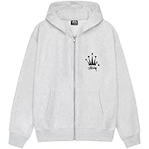 Amazon.co.jp: [ステューシー] ジップアップ スウエットパーカー REGAL 