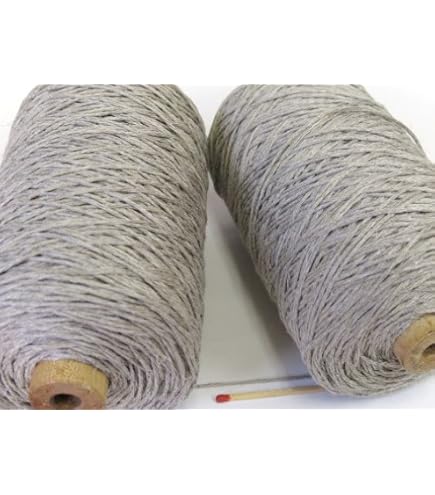 Amazon.co.jp: 生川商店 織り糸・編み糸 麻糸キングリネン 約φ1mm×760m