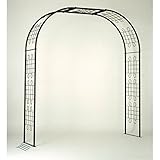 ガーデンアーチ/フラワーアーチ エクセレント 【幅174cm】 スチールパイプ 日本製 170 〔園芸 ガーデニング用品〕 ds-1413462