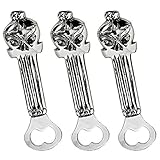 Design Toscano Bones Sculptural Bottle Opener, Silver, Set of 3 [並行輸入品]
