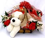 Gift Basket Drop Shipping PuLo-Dlx Puppy Love - Romantic Gift Basket