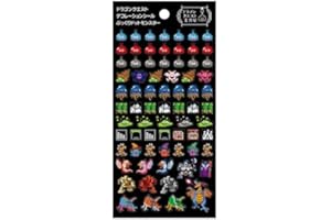 ドラゴンクエスト文具屋 デコレーションシール4 ＜ぷっくりドットモンスター＞