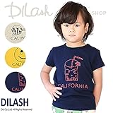 (ディラッシュ) DILASH半袖プリントＴシャツ/夏 80 グレー