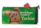 MailWraps Yorkie犬磁気メールボックスカバー