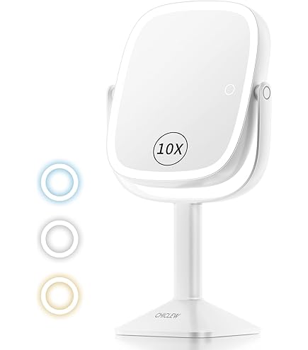 Amazon.co.jp: HIBELLA Glamirror メイクセンサーミラー 5倍拡大鏡
