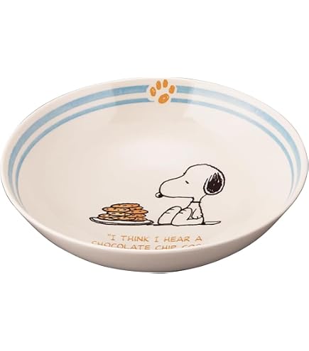 Amazon｜「 PEANUTS (ピーナッツ)」 スヌーピー サラダボウル 深皿 4枚