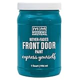 Modern Masters 296681 Qt Teal Satin Front Door Paint Tranquil [並行輸入品]