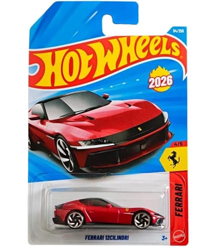 Amazon | Hot Wheels Ferrari 365 GTB4 コンペティション、レースデー