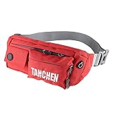 Tanchen ウエストポーチ ランナーポーチ 斜めがけ 通気軽量 多機能 調節可能 男女兼用 運動 散歩 通勤