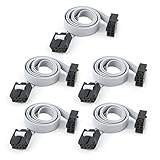 uxcell ケーブル　リボン　クリニーク　40ｃｍロング　IDC 6PIN　ハードドライブ拡張線フラット