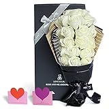 YOBANSA フレグランス シャボン フラワー 造花 ソープ 薔薇 枯れない 花 ブーケ プレゼント 花束 母の日 父の日 出産祝い 結婚祝い お見舞い 誕生日 石鹸 香り ギフト お祝い ラッピン