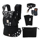 Ergobaby SG新仕様 （オーガニックよだれパッド＋収納ポーチ付き）エルゴベビー ベビーキャリア オリジナル【日本正規品2年保証 ベビーウエストベルト付】