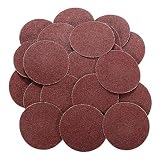 Kitoola 25pcs 3 インチ80粒 Roloc ディスク R 型ロールロック研磨研磨ディスクロールロック粗