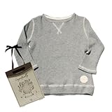 （オーガニカリー）Organically　オーガニックコットン　ワッフルロングスリーブTシャツ 杢グレー 110cm