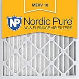 Nordic Pure 16 x 16 x 2 MERV 10プリーツAC炉エアフィルタ、ボックスの3