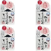 Amazon | 【まとめ買い】ユゼ 桜島火山灰配合せっけん【×4個】 | 洗顔