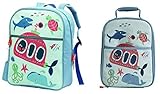 Sugarbooger Zippee Backpack & Lunch Set, Under the Sea (Ocean) [並行輸入品]