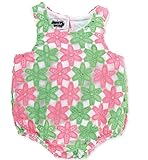 マッドパイ ディジーフラワー ノンスリーブロンパス 9-12ヶ月  #9113211212