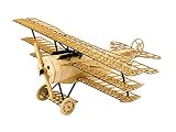 3D 木製パズル 飛行機 DIY Fokker DR1 三面体 モデルキット レーザーカット バルサ 木製飛行機キット 大人用 WW1 木製モデル 航空機 ジグソーパズル ホーム装飾 誕生日ギフト