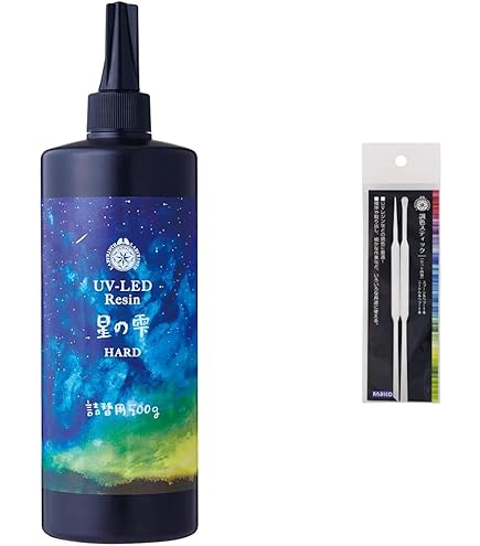 月の雫　UV/LEDレジン液　500g×３本　透明　全国送料無料 Amazon | パジコ 空の雫 レジン液 UV-LEDレジン 500g 403433