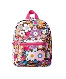 KEYSTONE キッズバックパック フラワー ブラウン [正規代理店品]