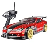 ジコンカー 1:10 四輪駆動70 Km/h 2.4GHz 水平制御 リモコンドリフト高速カー LED省エネランプ付き おもちゃ 大人 子供用 (デュアルバッテリー,イエロー) (単一バッテリー（40km/h）,F) [並行輸入品]