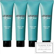 Amazon.co.jp: [Set of 4] Arimino Men Freeze Keep Grease, 3.5