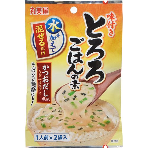 丸美屋 味付きとろろごはんの素 かつおだし風味