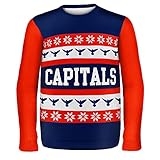 NHL One Too Many醜いセーター XL レッド