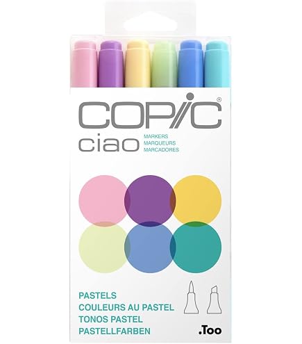 Amazon.co.jp: Copic Ciaoイラストミニポップセット、アルコール