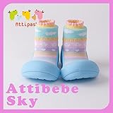 アティパス attipas ベビーシューズ アティべべ スカイ Sサイズ（10.8cm） Attibebe