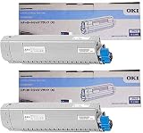 OKI TC-C3BK2 トナーカートリッジ 純正 ブラック (大) 2本セット