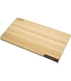 Amazon | 【檜王】 日本製 うすくて軽い ひのき まな板 38cm 38×24×1.3