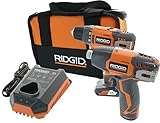 Ridgid R9000K 12-Volt Hyper Lithium-Ion Drill/Driver and Impact Driver Combo Kit [並行輸入品]