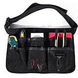 YOYURISE エプロンバッグ 仕事用 バックル仕様 着脱 ワンタッチ 小物入れ ウエストポーチ 腰袋 （ L ・３４ｃｍ）