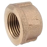 Anderson Metals Corp Inc738108-16Red Brass Threaded Pipe Cap-1" BRASS CAP (並行輸入品)