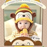 Candykids ボンボン付き 帽子&マフラー セット 耳も首もふんわりあったか ベビー キッズ ニット帽 おしゃれ 子供 流行かわいい キャップ プレゼント ギフト 誕生日 出産祝い 記念写真の衣