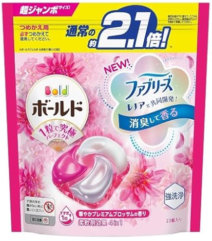 Amazon.co.jp: P&G ボールドジェルボール4D プレミアムブロッサム