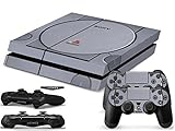 PlayStation 4 Protector Sticker Skin Decal For PS4 Console, 2 Controllers And 2 Light Bar Sensor Dec