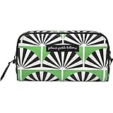 Petunia Pickle Bottom Powder Room Case in Playful Palm Springs, Green