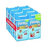 Huggies Boy's Pull-Ups Day Time Pants - Medium, 6 Packs (Total 14 x 6 Pants) by Huggies