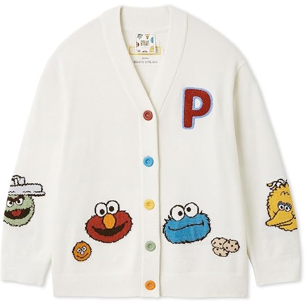 Amazon | [ジェラート ピケ]【SESAME STREET】エアリーモコJQDプル