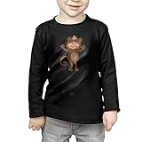 モンキー 子供服 春秋 長袖 Tシャツ トレーナー 丸い襟 キッズ 男の子 女の子 ベビー おしゃれ カジュアル ファッション 可愛い