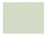 York Wallcoverings AP7435SMP Silhouettes Lacey Interlocking Circles Wallpaper Memo Sample, 8-Inch x 